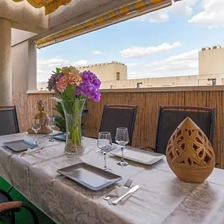Lujoso Atico Playa-parking Gratis Apartment